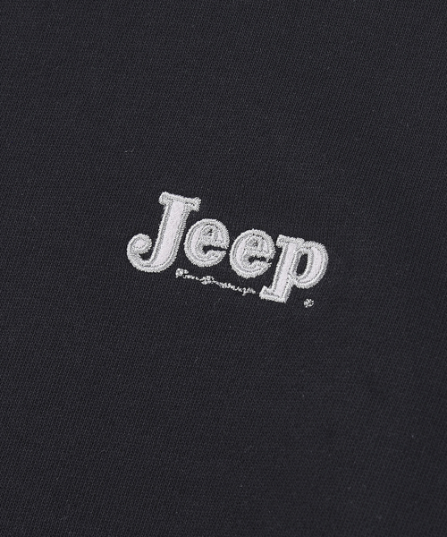 JEEP（ジープ）の「WOMEN セリフ スモールロゴ スウェット (JR5TSF843BK)（スウェット・レディース・その他・LARGE/MEDIUM/SMALL/X-LARGE）」の4枚目の写真