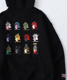 GRAF&WU（グラフアンドユー）の「GRAF&WU-12BOOGHOST/グラフ＆ウー12ベロゴーストプルパーカー（パーカー）」