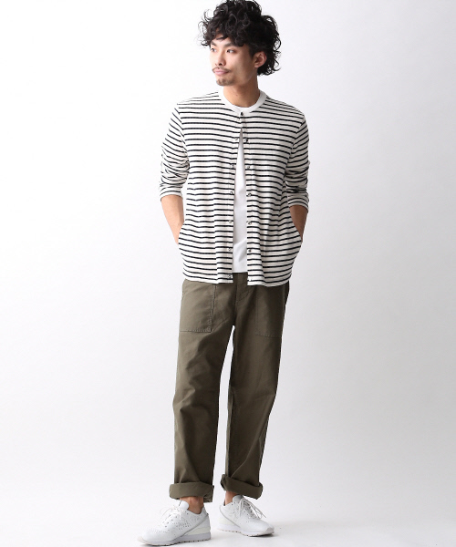 MYSELF ABAHOUSE(マイセルフアバハウス)の「ミリタリーモールスキンリラックスパンツ(その他パンツ・メンズ・ベージュ/カーキ・SMALL/LARGE/MEDIUM)」の16枚目の写真