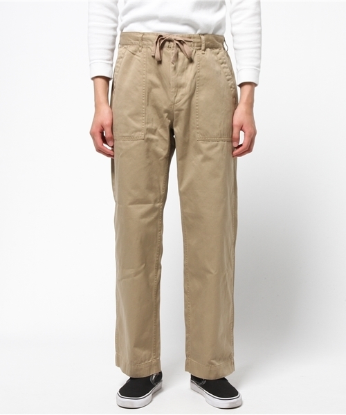 MYSELF ABAHOUSE(マイセルフアバハウス)の「ミリタリーモールスキンリラックスパンツ(その他パンツ・メンズ・ベージュ/カーキ・SMALL/LARGE/MEDIUM)」の10枚目の写真