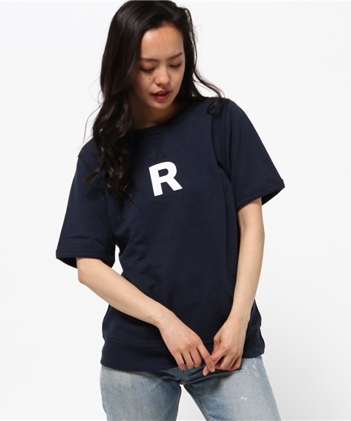 RODEO CROWNS WIDE BOWL（ロデオクラウンズワイドボウル）の「4FACE スウェット（Tシャツ/カットソー・レディース・ホワイト/ブルー/ネイビー・MEDIUM/SMALL）」の15枚目の写真