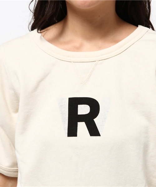 RODEO CROWNS WIDE BOWL（ロデオクラウンズワイドボウル）の「4FACE スウェット（Tシャツ/カットソー・レディース・ホワイト/ブルー/ネイビー・MEDIUM/SMALL）」の7枚目の写真