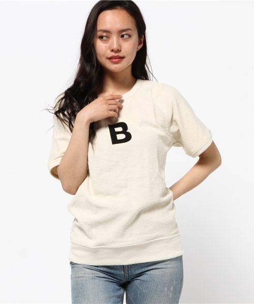 RODEO CROWNS WIDE BOWL（ロデオクラウンズワイドボウル）の「4FACE スウェット（Tシャツ/カットソー・レディース・ホワイト/ブルー/ネイビー・MEDIUM/SMALL）」の13枚目の写真