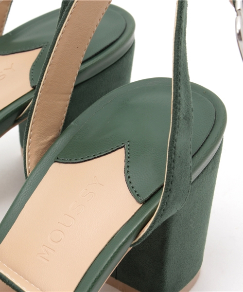 MOUSSY(マウジー)の「SUEDE SANDALS(サンダル・レディース・ライトグレー/カーキ/イエロー・LARGE/SMALL/MEDIUM)」の10枚目の写真