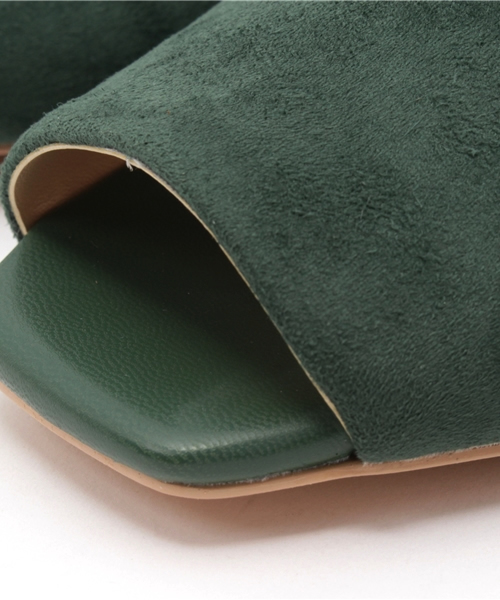 MOUSSY(マウジー)の「SUEDE SANDALS(サンダル・レディース・ライトグレー/カーキ/イエロー・LARGE/SMALL/MEDIUM)」の12枚目の写真