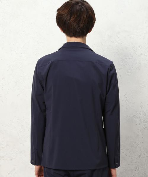 green label relaxing(グリーンレーベルリラクシング)の「KC 2WAY/STRC ポケッタブル シャツジャケット◆(テーラードジャケット・メンズ・ブラック/ネイビー・SMALL/MEDIUM/LARGE/X-LARGE)」の15枚目の写真