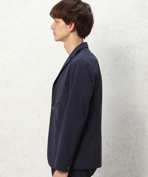 green label relaxing(グリーンレーベルリラクシング)の「KC 2WAY/STRC ポケッタブル シャツジャケット◆(テーラードジャケット・メンズ・ブラック/ネイビー・SMALL/MEDIUM/LARGE/X-LARGE)」の17枚目の写真