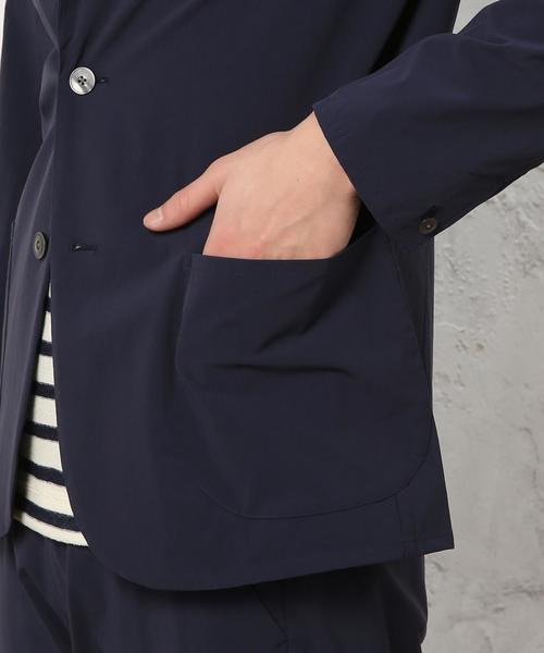 green label relaxing(グリーンレーベルリラクシング)の「KC 2WAY/STRC ポケッタブル シャツジャケット◆(テーラードジャケット・メンズ・ブラック/ネイビー・SMALL/MEDIUM/LARGE/X-LARGE)」の10枚目の写真