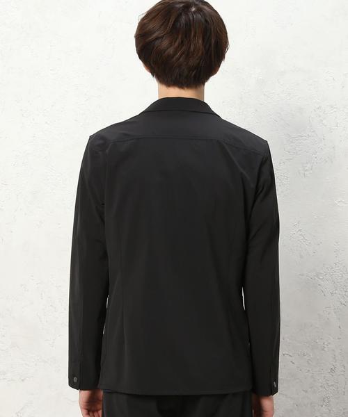 green label relaxing(グリーンレーベルリラクシング)の「KC 2WAY/STRC ポケッタブル シャツジャケット◆(テーラードジャケット・メンズ・ブラック/ネイビー・SMALL/MEDIUM/LARGE/X-LARGE)」の13枚目の写真