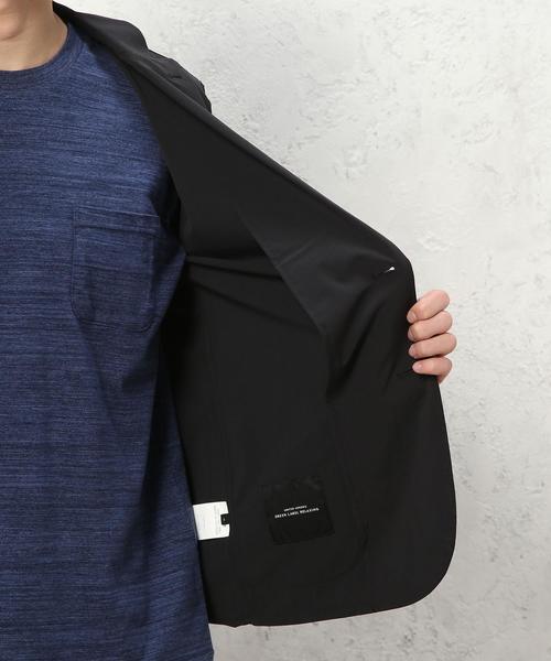 green label relaxing(グリーンレーベルリラクシング)の「KC 2WAY/STRC ポケッタブル シャツジャケット◆(テーラードジャケット・メンズ・ブラック/ネイビー・SMALL/MEDIUM/LARGE/X-LARGE)」の14枚目の写真