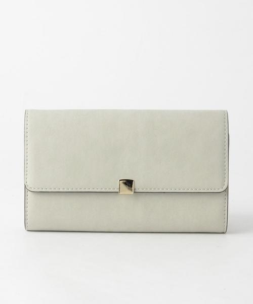 Another Edition（アナザーエディション）の「ウォレットミニショルダー/AEBFC Wallet  Mini SHLD（ショルダーバッグ・レディース・ライトグレー/ピンク/イエロー/ライトブルー・FREE）」の2枚目の写真