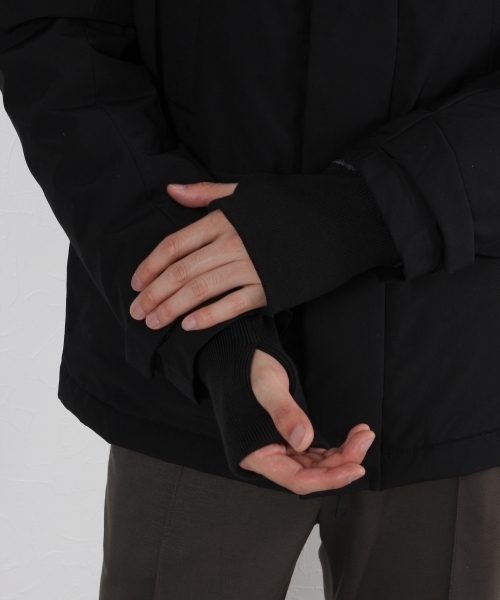 GLOBAL WORK（グローバルワーク）の「レイヤーダウンジャケット/720832（ダウンジャケット/コート・メンズ・ブラック/カーキ・SMALL/MEDIUM/LARGE/X-LARGE）」の3枚目の写真