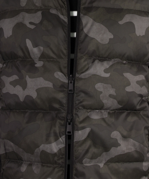 GLOBAL WORK（グローバルワーク）の「レイヤーダウンジャケット/720832（ダウンジャケット/コート・メンズ・ブラック/カーキ・SMALL/MEDIUM/LARGE/X-LARGE）」の7枚目の写真