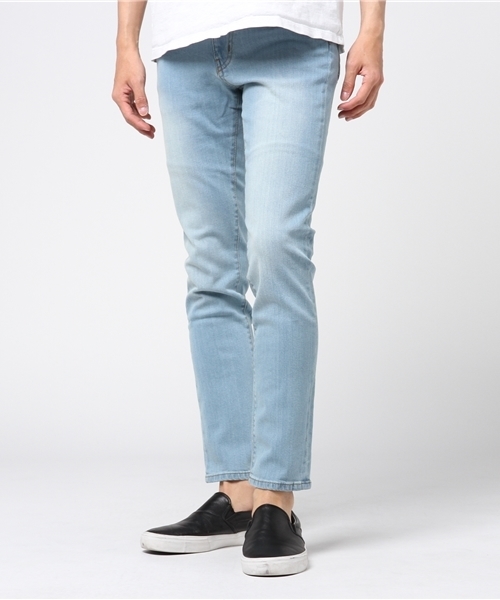 WEGO(ウィゴー)の「WEGO/ストレッチデニムスキニーパンツ(デニムパンツ・メンズ・ダークインディゴブルー/ライトインディゴブルー/ブラック/ブルー系その他・SMALL/LARGE/X-LARGE/MEDIUM)」の18枚目の写真