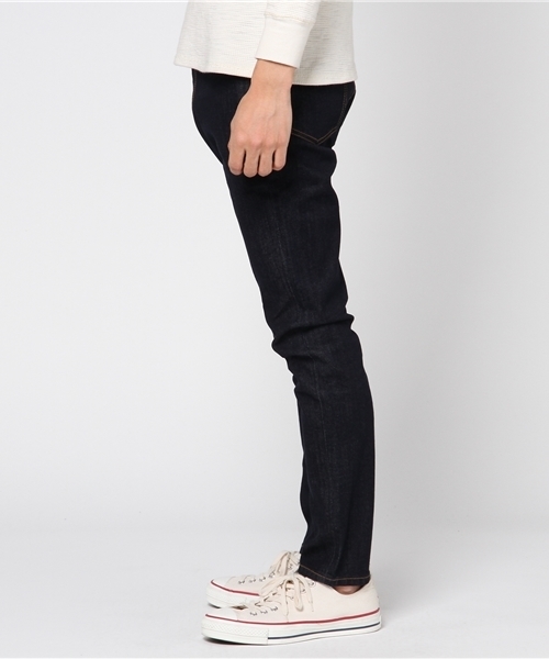 WEGO(ウィゴー)の「WEGO/ストレッチデニムスキニーパンツ(デニムパンツ・メンズ・ダークインディゴブルー/ライトインディゴブルー/ブラック/ブルー系その他・SMALL/LARGE/X-LARGE/MEDIUM)」の5枚目の写真