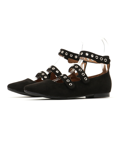 Mila Owen ミラオーウェン の ベルトフラットシューズ パンプス Wear