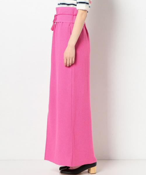 Another Edition（アナザーエディション）の「裏毛マキシスカート＆ベルト ◆（スカート・レディース・ピンク/ライトグレー/ナチュラル・FREE）」の6枚目の写真