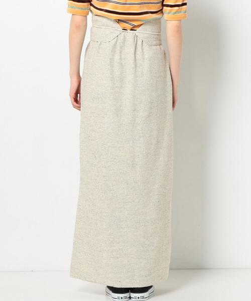 Another Edition（アナザーエディション）の「裏毛マキシスカート＆ベルト ◆（スカート・レディース・ピンク/ライトグレー/ナチュラル・FREE）」の7枚目の写真