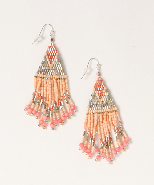 NAKAMOL(ナカモル)の「NAKAMOL2-1(ピアス(両耳用)・レディース・アクア/ピンク・FREE)」の6枚目の写真