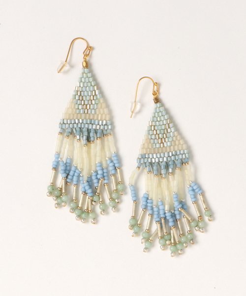 NAKAMOL(ナカモル)の「NAKAMOL2-1(ピアス(両耳用)・レディース・アクア/ピンク・FREE)」の7枚目の写真