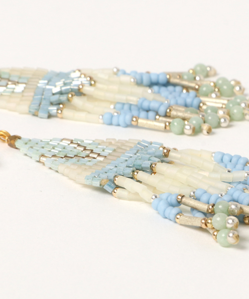 NAKAMOL(ナカモル)の「NAKAMOL2-1(ピアス(両耳用)・レディース・アクア/ピンク・FREE)」の3枚目の写真