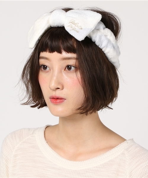 Gelato Pique ジェラートピケ の スムーズィー レインボーボーダーヘアバンド ヘアバンド Wear
