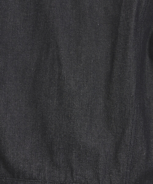 UNITED ARROWS（ユナイテッドアローズ）の「＜JOHN LAWRENCE SULLIVAN（ジョン ローレンスサリバン）＞OVER DENIM ジャケット（デニムジャケット・レディース・ブラック/ロイヤルブルー/ホワイト・FREE）」の5枚目の写真