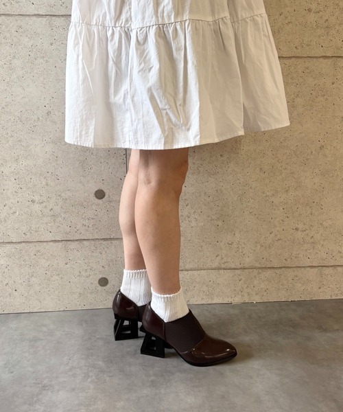 スクエアヒールゴアブーティ Jeffrey Campbell│Jeffrey Campbell