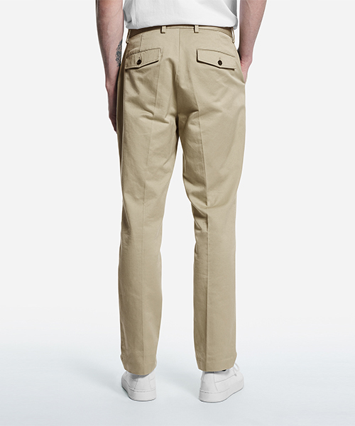 Saturdays NYC（サタデーズ ニューヨークシティ ）の「Gordy Pleated Twill Pants（スラックス・メンズ・ブラック/ベージュ/ネイビー・30/32/29/28/34）」の10枚目の写真
