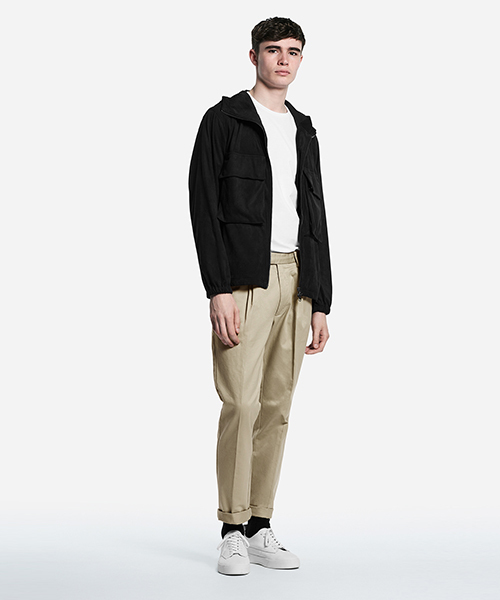 Saturdays NYC（サタデーズ ニューヨークシティ ）の「Gordy Pleated Twill Pants（スラックス・メンズ・ブラック/ベージュ/ネイビー・30/32/29/28/34）」の11枚目の写真