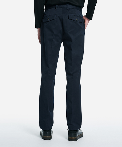 Saturdays NYC（サタデーズ ニューヨークシティ ）の「Gordy Pleated Twill Pants（スラックス・メンズ・ブラック/ベージュ/ネイビー・30/32/29/28/34）」の14枚目の写真