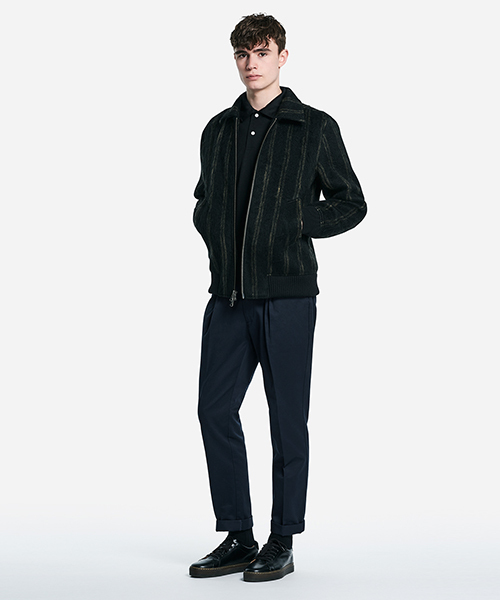 Saturdays NYC（サタデーズ ニューヨークシティ ）の「Gordy Pleated Twill Pants（スラックス・メンズ・ブラック/ベージュ/ネイビー・30/32/29/28/34）」の15枚目の写真