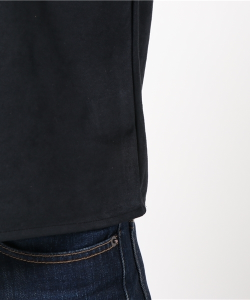 VENCEEXCHANGE(ヴァンスエクスチェンジ)の「タックボリューム袖プルオーバー(Tシャツ/カットソー・レディース・ブラック/パープル/オフホワイト・MEDIUM)」の9枚目の写真