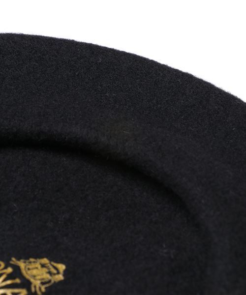 RIVE DROITE（リヴドロワ）の「ウール100ベレー帽（ハンチング/ベレー帽・レディース・グレー/パープル/マスタード/ブラック・FREE）」の10枚目の写真