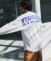 RUSSELL | 【RUSSELL ATHLETIC】別注バットウィングプリントＴシャツ(Tシャツ/カットソー)