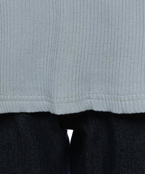 Lindsay(リンジィ)の「キャンディスリーブ テレコ長袖Tシャツ(Tシャツ/カットソー・キッズ・レッド/オフホワイト/サックスブルー・150/160)」の9枚目の写真