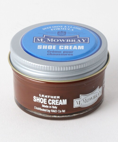 green label relaxing（グリーンレーベルリラクシング）の「＜M.MOWBRAY＞シュークリーム 革靴用栄養クリーム シュークリームジャー シューケア（シューケア用品・メンズ・ホワイト/ブラック/ダークブラウン/ブラウン/ネイビー・フリー）」の4枚目の写真