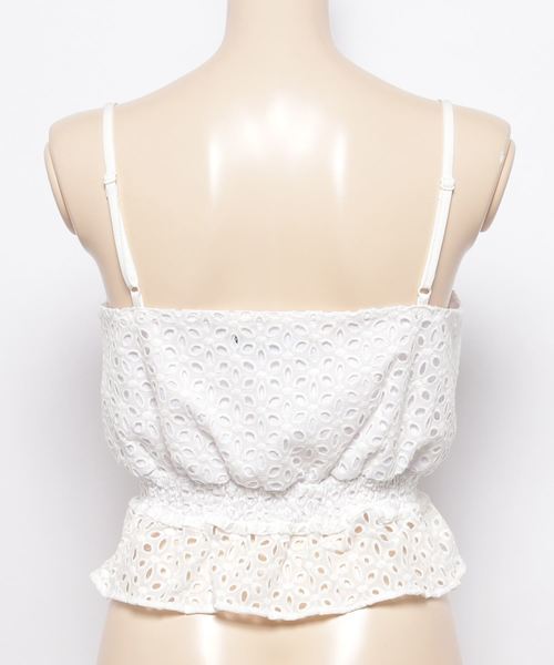 ENVYM(アンビー)の「Cotton Lace CA (キャミソール・レディース・ホワイト/ブラック/イエロー/オレンジ・FREE)」の9枚目の写真