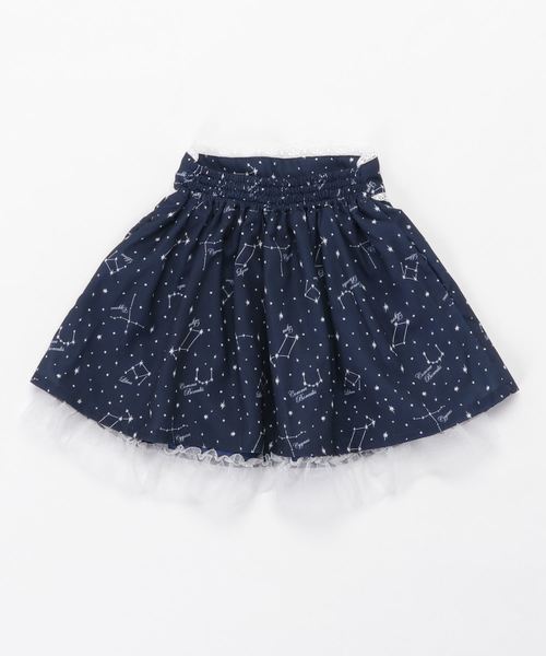 Bonpoint ♡ 星柄チュールスカート 12A axes femme（アクシーズファム）の「星座柄シフォンスカート（スカート