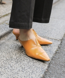 PAGEBOY | Ｖカットミュール(パンプス)