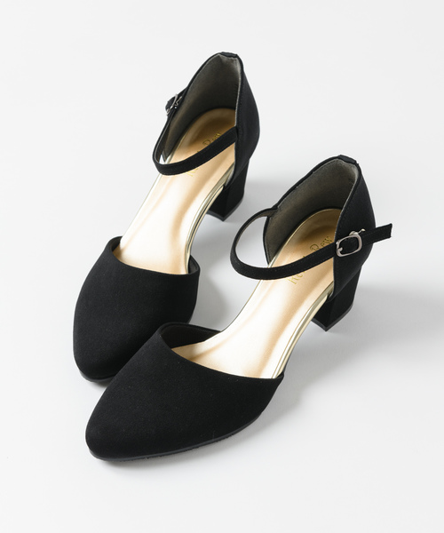 Rewde（ルゥデ）の「ﾁｬﾝｷｰﾋｰﾙﾊﾟﾝﾌﾟｽ（8R18-07156）（パンプス・レディース・ブラック/ベージュ/グレー・LL/S/M/L）」の2枚目の写真