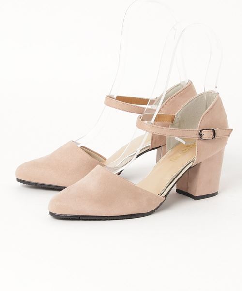 Rewde（ルゥデ）の「ﾁｬﾝｷｰﾋｰﾙﾊﾟﾝﾌﾟｽ（8R18-07156）（パンプス・レディース・ブラック/ベージュ/グレー・LL/S/M/L）」の8枚目の写真