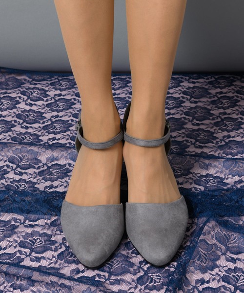 Rewde（ルゥデ）の「ﾁｬﾝｷｰﾋｰﾙﾊﾟﾝﾌﾟｽ（8R18-07156）（パンプス・レディース・ブラック/ベージュ/グレー・LL/S/M/L）」の10枚目の写真