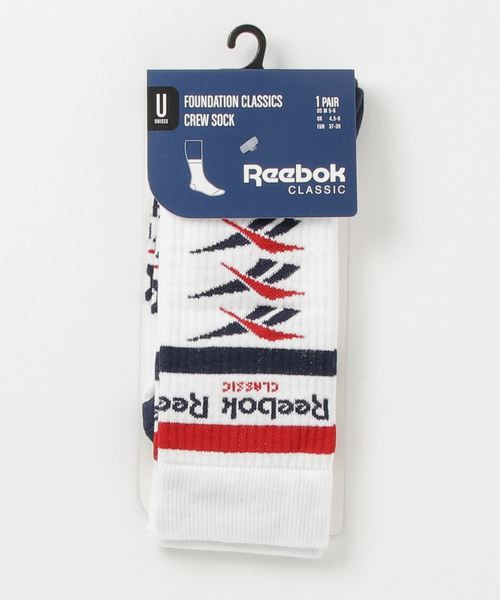 Reebok（リーボック）の「CL ベクター クルー ソックス（ソックス/靴下・メンズ・ホワイト/ネイビー・22.0～24.0cm/24.0～26.0cm/26-28cm）」の5枚目の写真