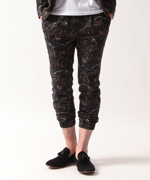 MONKEY TIME（モンキータイム）の「MT∴ コットン/レクセル ペイズリー リブパンツ（LB）（その他パンツ・メンズ・その他1・SMALL/MEDIUM/LARGE）」の2枚目の写真