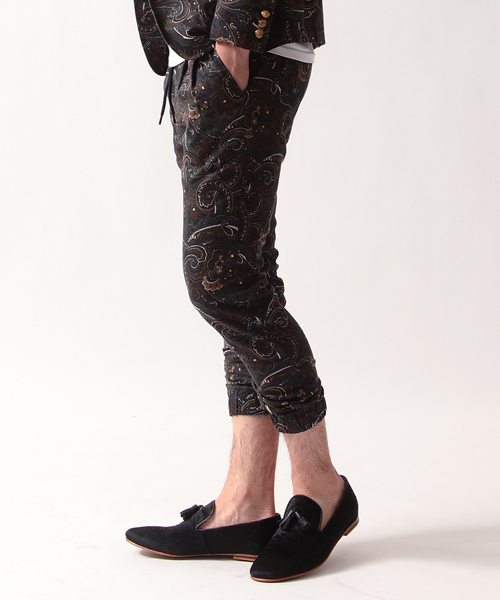 MONKEY TIME（モンキータイム）の「MT∴ コットン/レクセル ペイズリー リブパンツ（LB）（その他パンツ・メンズ・その他1・SMALL/MEDIUM/LARGE）」の4枚目の写真