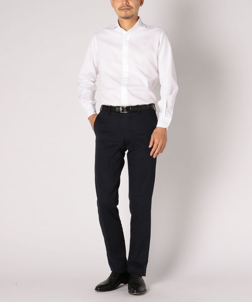SHIPS(シップス)の「SD: ウォッシュド ワッフル ソリッド シャツ(ホワイト)(シャツ/ブラウス・メンズ・ホワイト・LARGE/SMALL/MEDIUM/X-LARGE)」の4枚目の写真