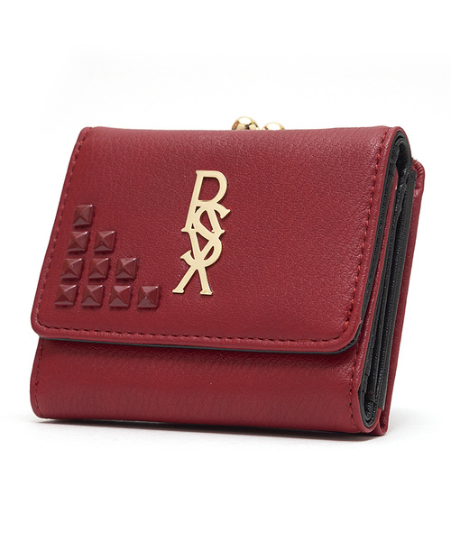 RESEXXY(リゼクシー)の「RSXパーツ がま口WALLET(財布・レディース・レッド/ブラック・FREE)」の1枚目の写真