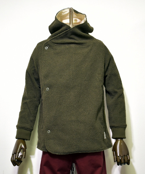 Ranch standard(ランチスタンダード)の「【Ranch standard】 RA17-097 ダブルブレストパーカ(ブルゾン・メンズ・ブラック/ネイビー/オリーブ・2/3)」の10枚目の写真