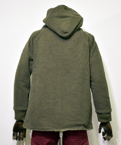 Ranch standard(ランチスタンダード)の「【Ranch standard】 RA17-097 ダブルブレストパーカ(ブルゾン・メンズ・ブラック/ネイビー/オリーブ・2/3)」の13枚目の写真
